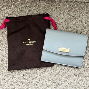 Kate Spade Saffiano Leather Small Flap Wallet